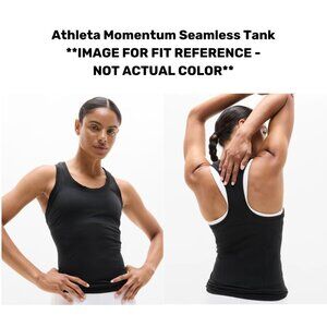 Athleta Momentum Seamless Racerback Tank - Green (M/L)